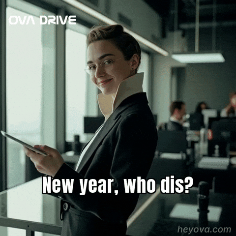 Sassy New Year GIF by OVADrive