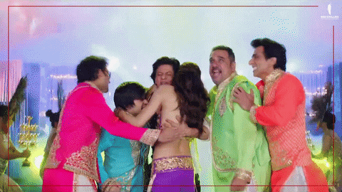 Excited Happy New Year GIF by Red Chillies Entertainment - Find & Share on GIPHY