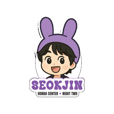 Jin Bts Sticker by Honda Center