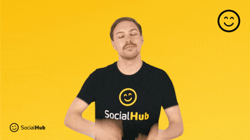 SocialHub clapping applause company praise GIF