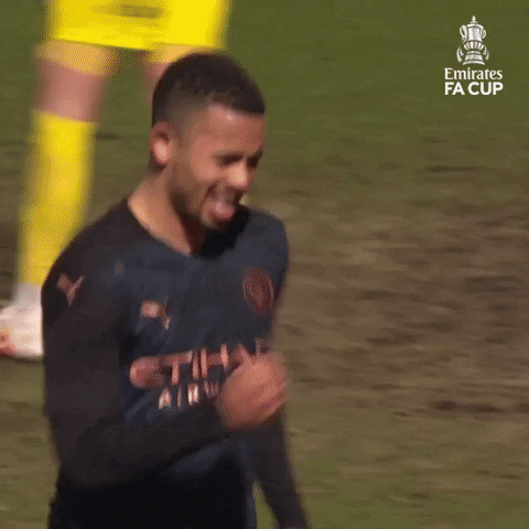 Kicking Manchester City GIF by Emirates FA Cup