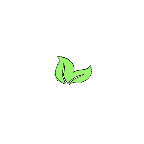 Leaves Grow Sticker by HealthSync® Global
