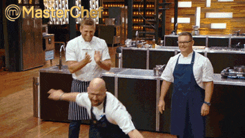 Excited George Calombaris GIF by MasterChefAU