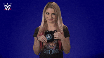 Coffee Time Reaction GIF by WWE