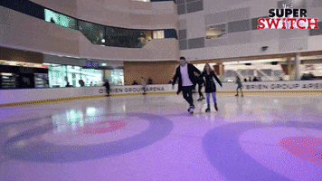 TheSuperSwitch winter tyler christie iceskating GIF