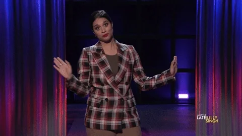 Just Saying Come On GIF by A Little Late With Lilly Singh