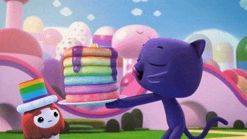 Tongue Pancakes GIF by True and the Rainbow Kingdom