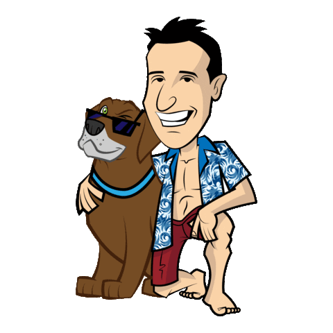 Bali Cacau Sticker by Bono Surf Dog