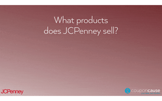 thecouponcause faq coupon cause jcpenney GIF