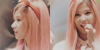 pink hair