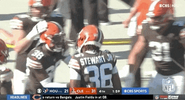 High Five Cleveland Browns GIF by NFL