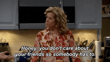 Nancy Travis Dont Care GIF by Last Man Standing
