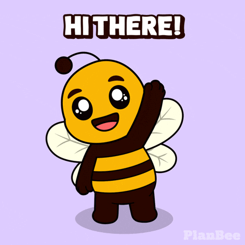 Whats Up Hello GIF by Plan Bee Studios