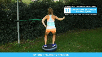 Fitness Trainer Sumo Squat GIF by fitintennis
