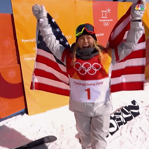 Snowboarding Gold Medal GIF by Team USA