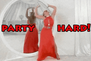 Dance Party Hard GIF