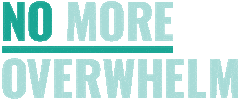 Joyofmissingout Overwhelm Sticker by inkWELL Press