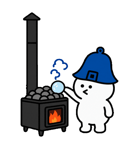 Sauna Loyly Sticker by SAUNiiiK