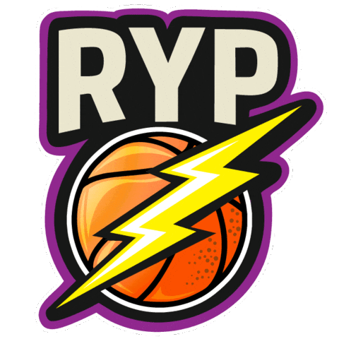 Lightning Bolt Basketball Sticker by Pixel Parade App
