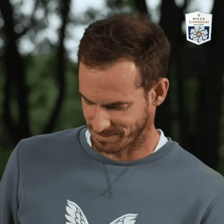 Happy Andy Murray GIF