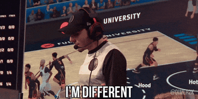 Im Different Nba 2K League GIF by DIMER