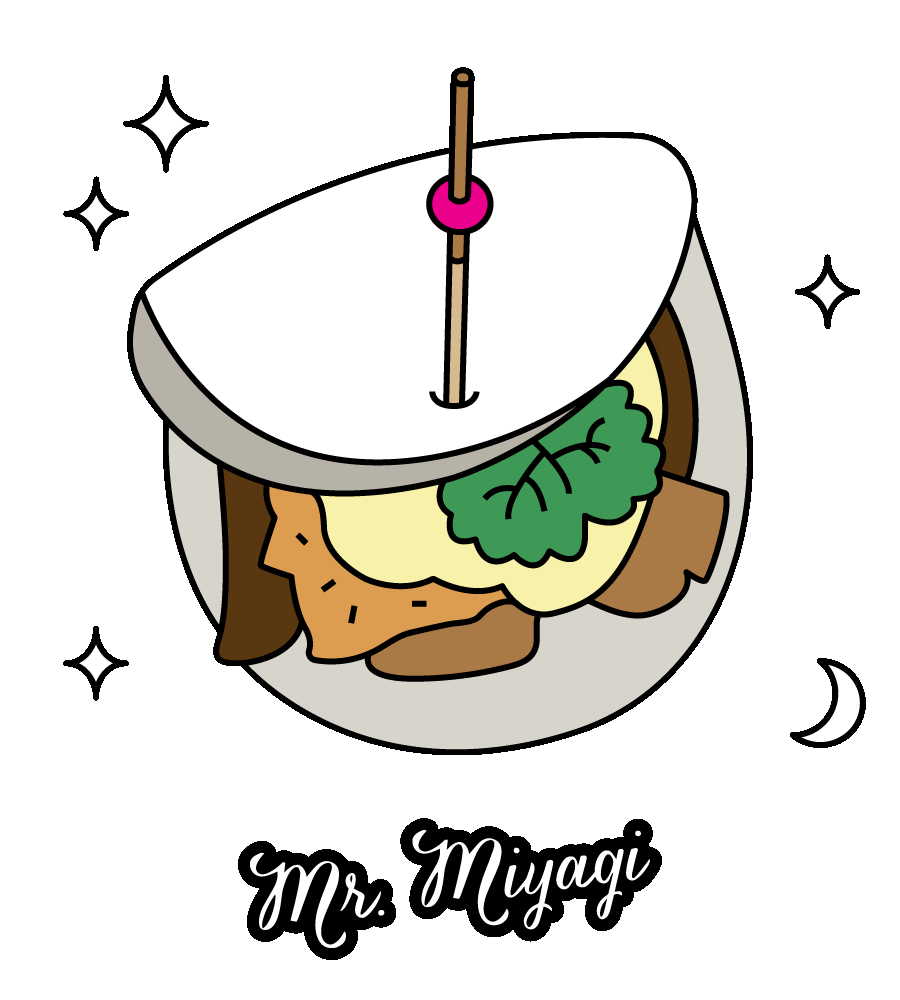 Mr. Miyagi Sticker