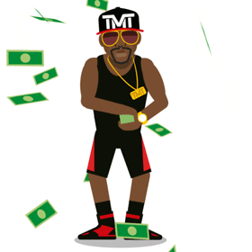 Make It Rain Dance GIF by SportsManias - Find & Share on GIPHY