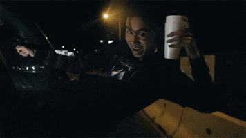 fast car party GIF