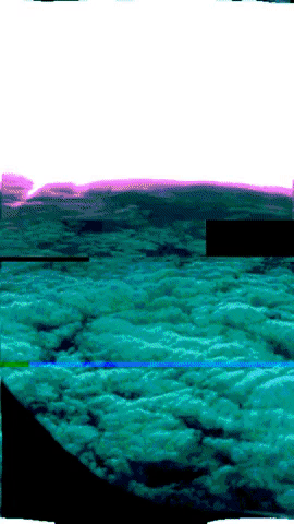 Glitch Flying GIF
