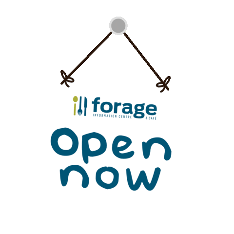 Forage Cafe Sticker by Forage Cafe and Information Centre