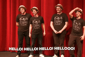 Barbershop Hello GIF by Bethany Lutheran College
