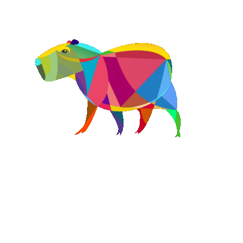 Illustration Rainbow Sticker by Real Brown