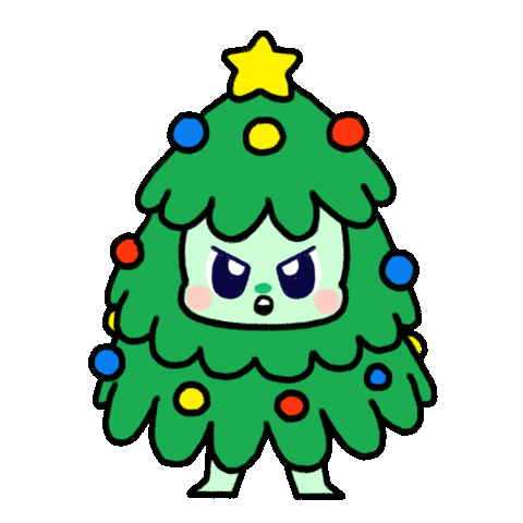 Christmas Tree Sticker