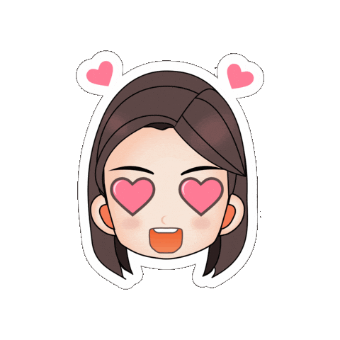 Miya Love Sticker