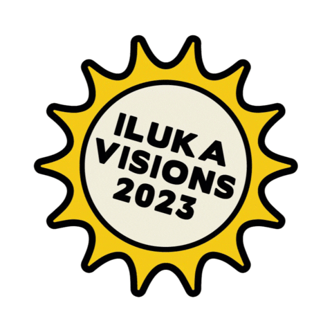 Sticker Sun Sticker by Bunbury Regional Art Gallery