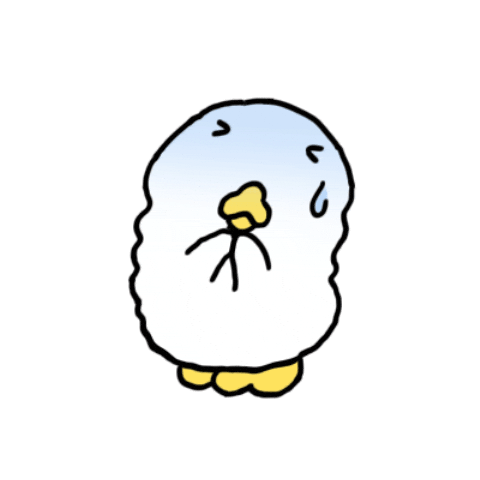 Illustration Freezing Sticker