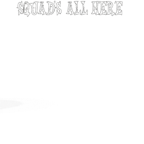 Wednesday Addams Squad Sticker by The Addams Family