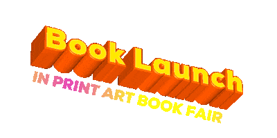 Book Launch Sticker by In Print Art Book Fair