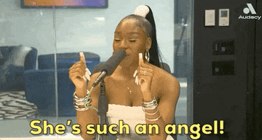 Angel Check In GIF by Audacy