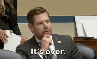 Its Over Swalwell GIF by GIPHY News