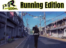 Persona 4 Running GIF
