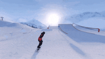 Snowboarding Red Jacket GIF by Xbox