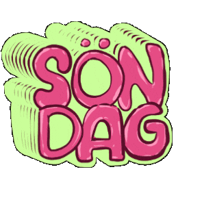 Weekend Sunday Sticker