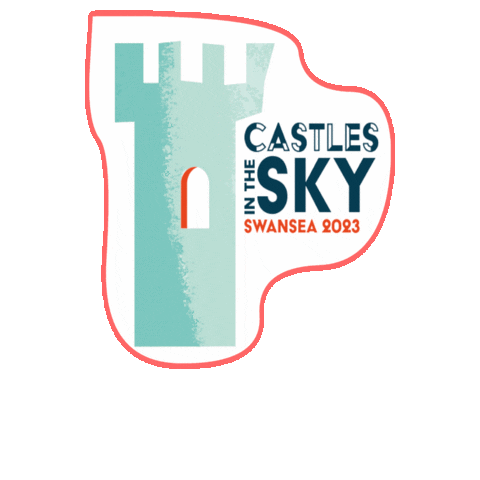 Castles in the Sky Sticker