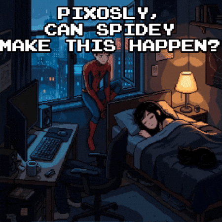 Spider Man Pixel GIF