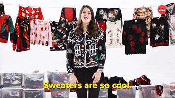 Christmas Ugly Sweater GIF by BuzzFeed