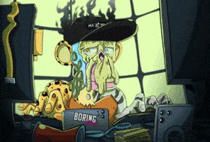 Tired The Matrix GIF by Boring Merch