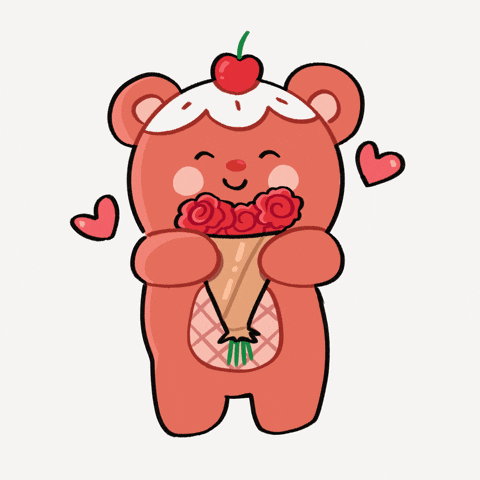 I Love You Flowers GIF