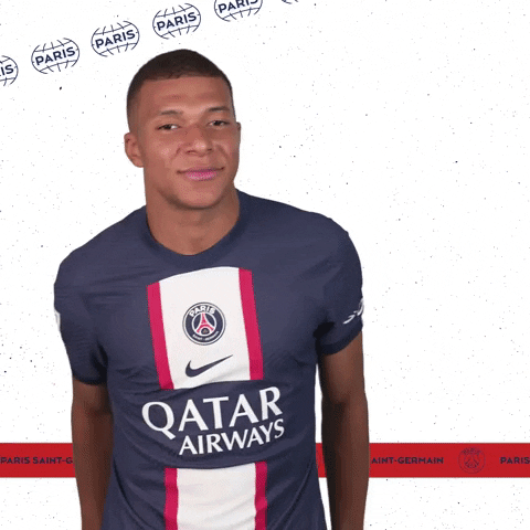 Kylian Mbappe Sport GIF by Paris Saint-Germain - Find & Share on GIPHY