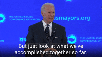 Come So Far President Biden GIF by Joe Biden